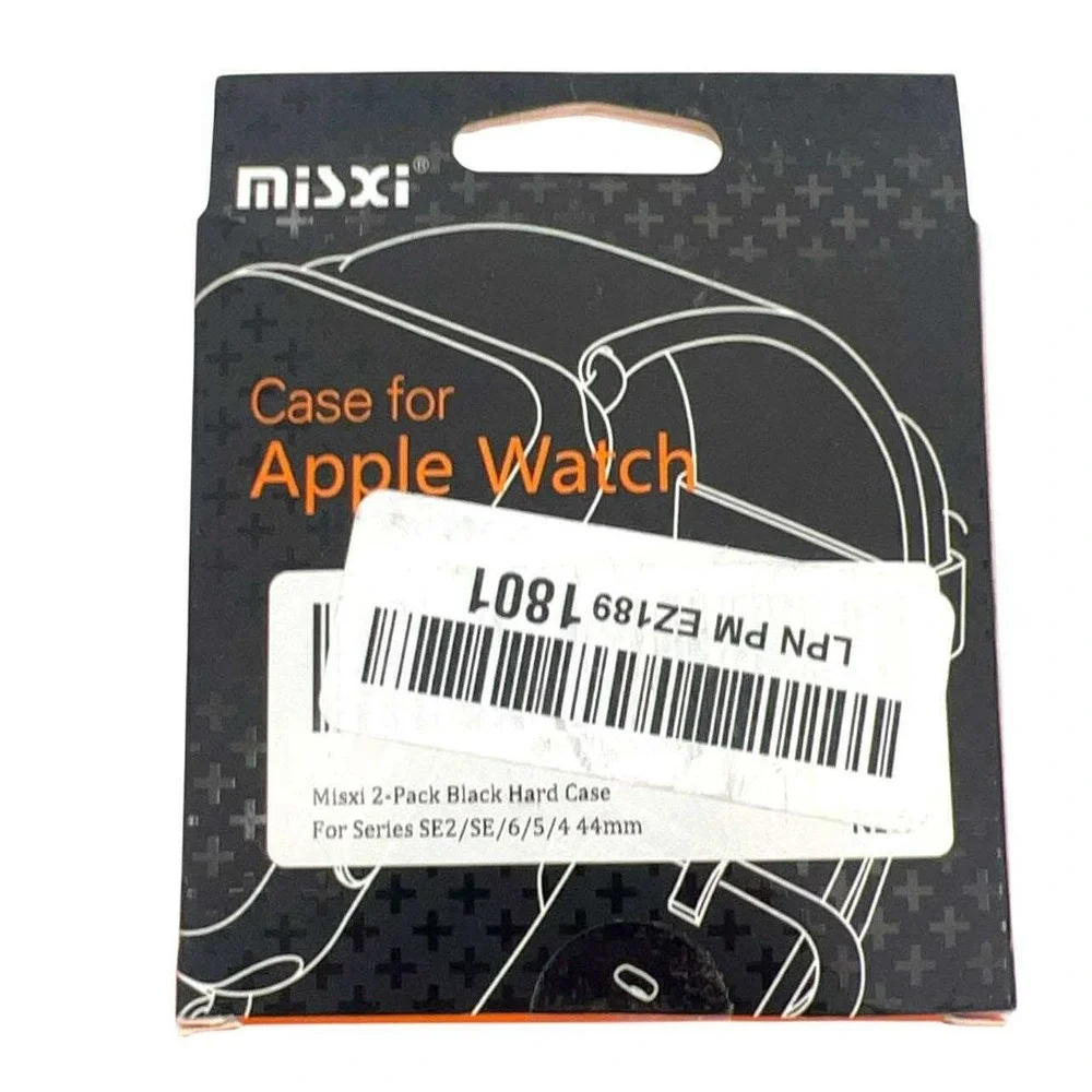 Missxi Apple Watch Case 44mm Hard Cover Black‎ Series SE/SE2/6/5/4 NIB